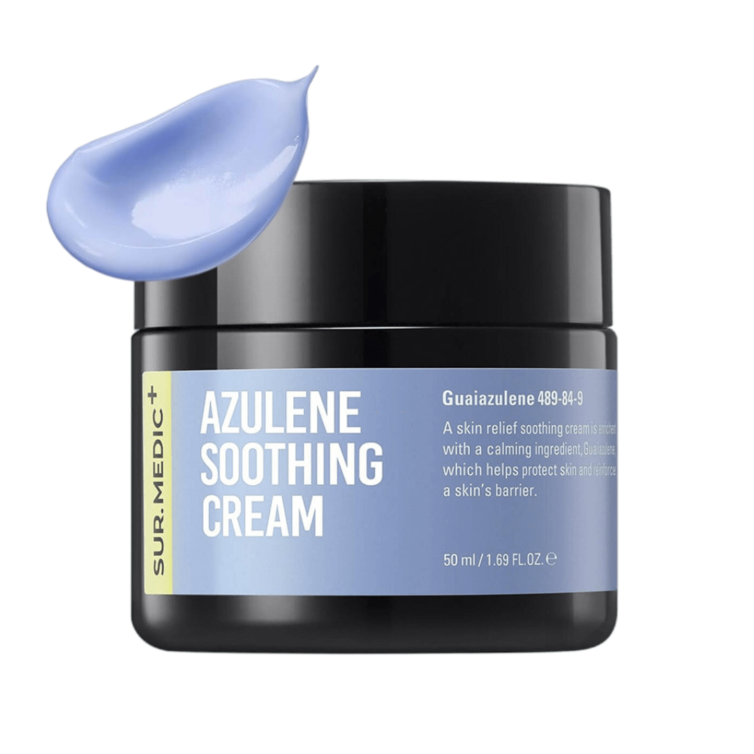 Крем для лица с азуленом Sur.Medic+ Azulene Soothing Cream