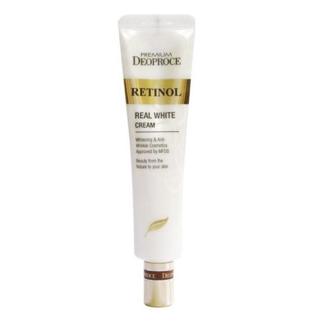 Крем с ретинолом для век и носогубных складок Premium Deoproce Retinol Real White Cream