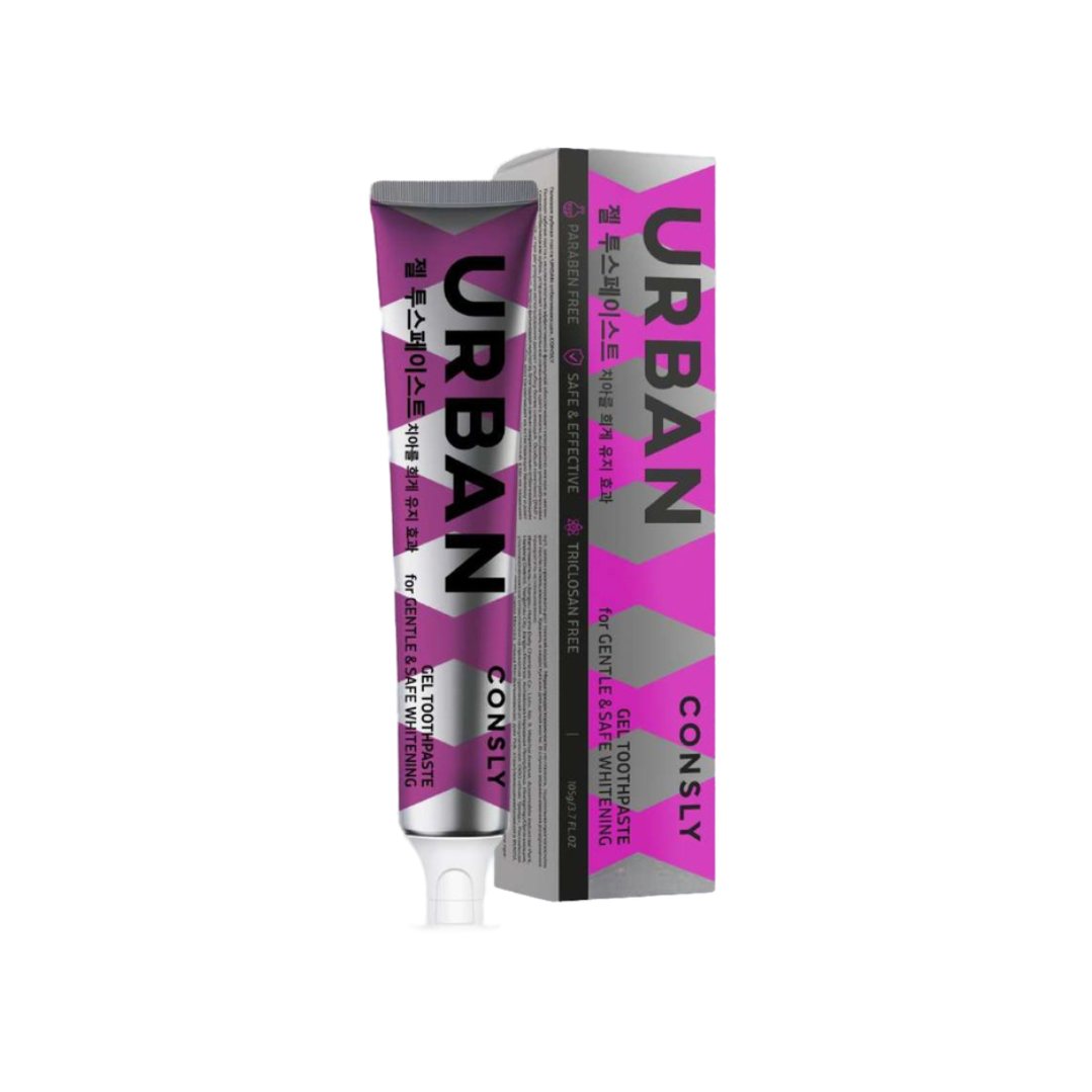 Паста зубная гелевая отбеливающая CONSLY URBAN Whitening Care Gel Toothpaste