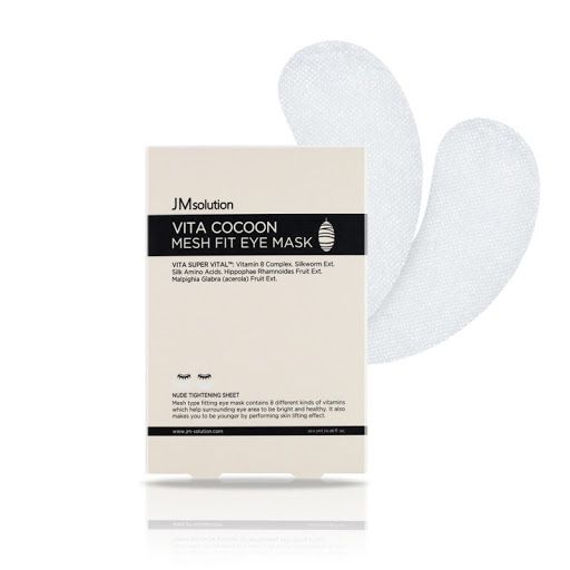 Лифтинг-патчи с шелкопрядом JM Solution Vita Cocoon Mesh Fit Eye Mask