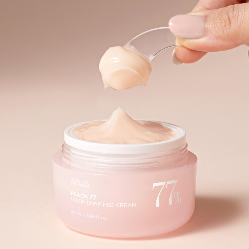 Крем для лица с экстрактом персика и ниацинамидом ANUA Peach 77 Niacin Enriched Cream