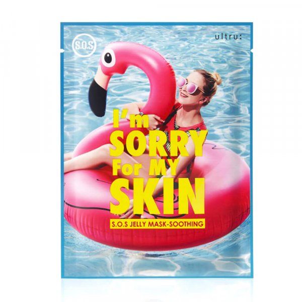 Успокаивающая тканевая маска с охлаждающим действием I'm Sorry for My Skin S.O.S Jelly Mask-Soothing