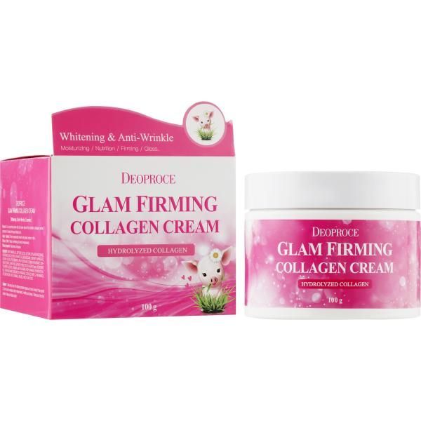 Подтягивающий крем для лица с коллагеном Deoproce Moisture Glam Firming Collagen Cream