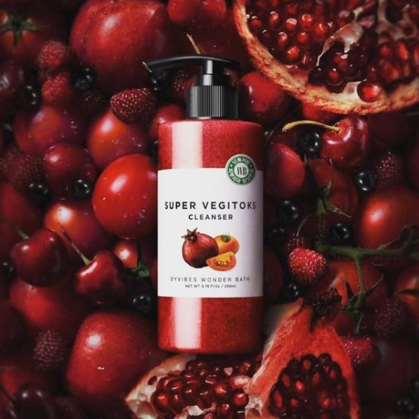 Очищающий детокс гель Chosungah By Vibes Wonder Bath Super Vegitoks Cleanser Red